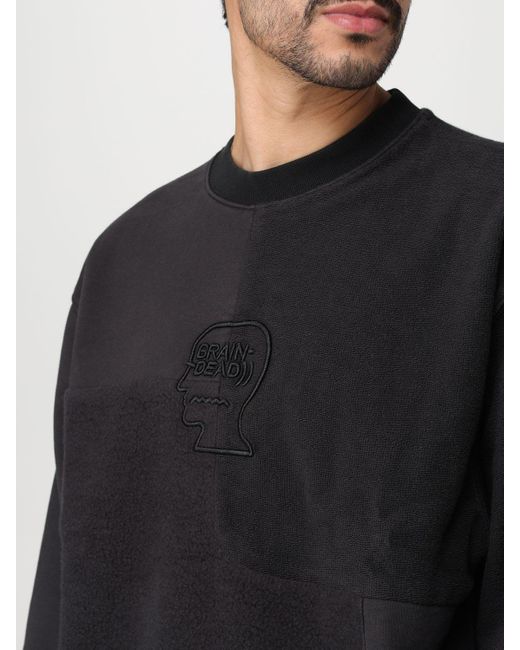 Brain Dead Black Sweatshirt for men