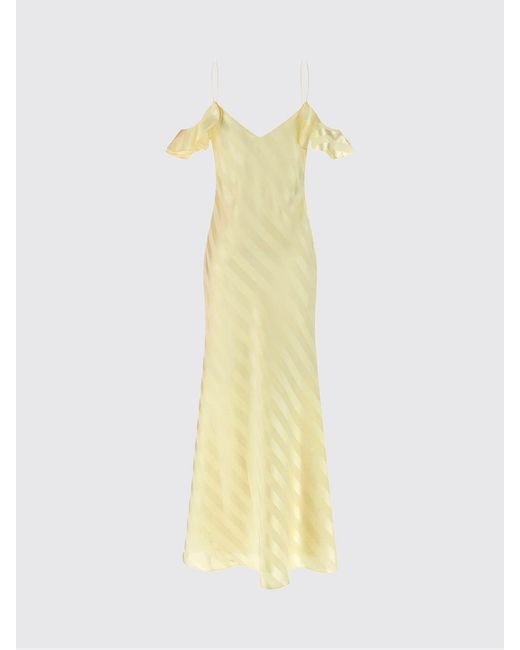Self-Portrait Yellow Monochromatic Regimental Dress