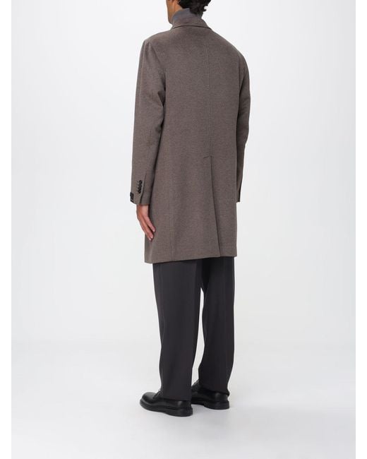 Tagliatore Gray Coat for men