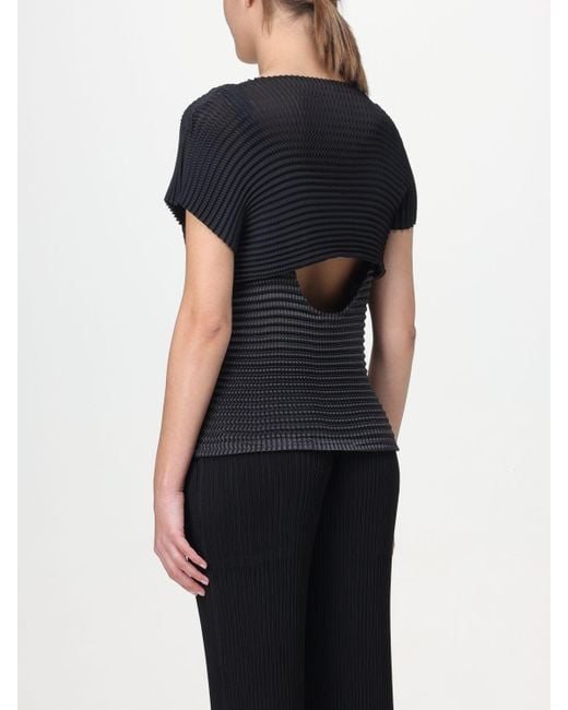 Camisa Issey Miyake de color Black