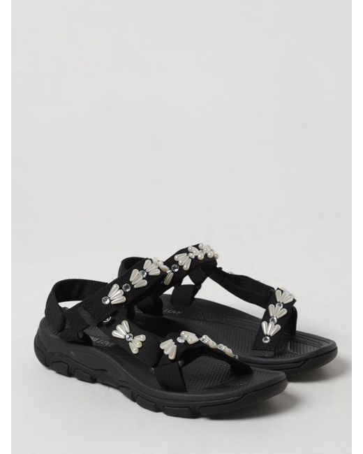 ARIZONA LOVE Black Flat Sandals