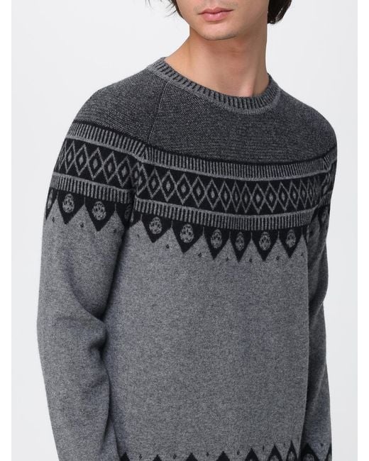 McQueen Gray Jumper for men