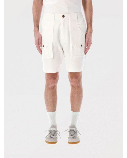 Pop Trading Co. White Short for men