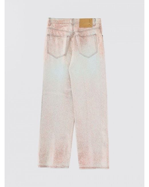Haikure Natural Bonnie Distressed Straight Jeans