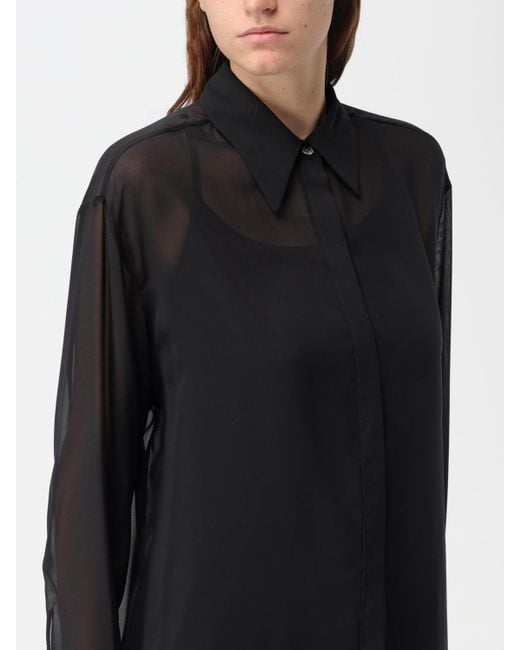 Erika Cavallini Semi Couture Black Shirt