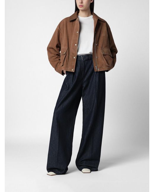 Halfboy Brown Suede Jacket