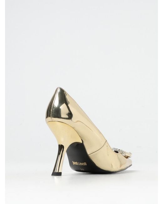Just Cavalli Metallic Pumps