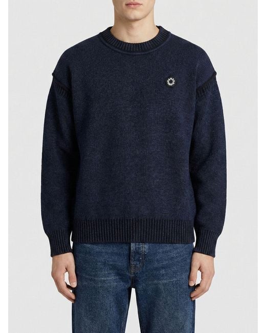 KENZO Blue Knitwear for men