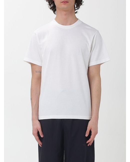 Entire studios White Basic Jersey T-Shirt for men
