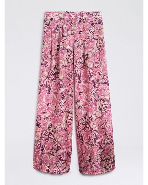 Momoní Pink MomonÌ Palazzo Trousers