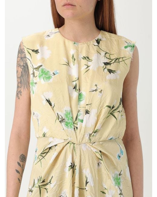 Erdem Metallic Dress