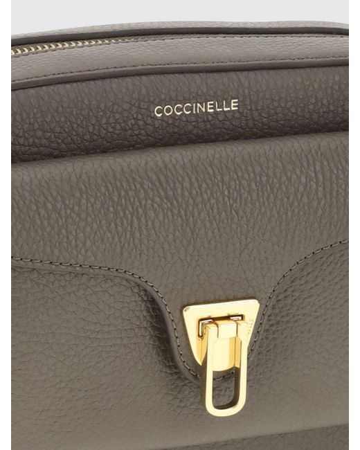 Coccinelle Gray Shoulder Bag