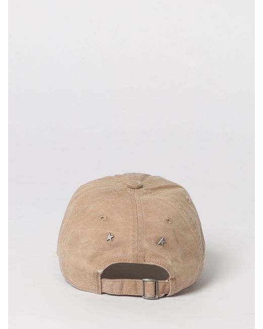 Golden Goose Deluxe Brand Pink Journey Washed Canvas 78 Patch Baseball Cap
