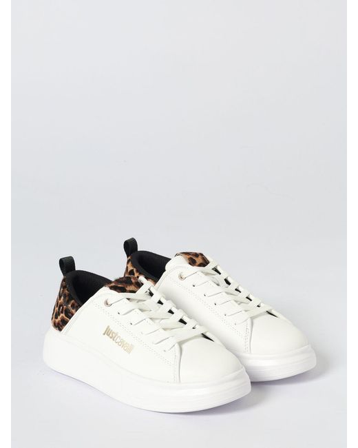Just Cavalli White Sneakers