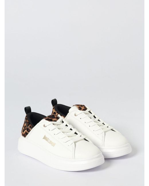 Just Cavalli White Sneakers