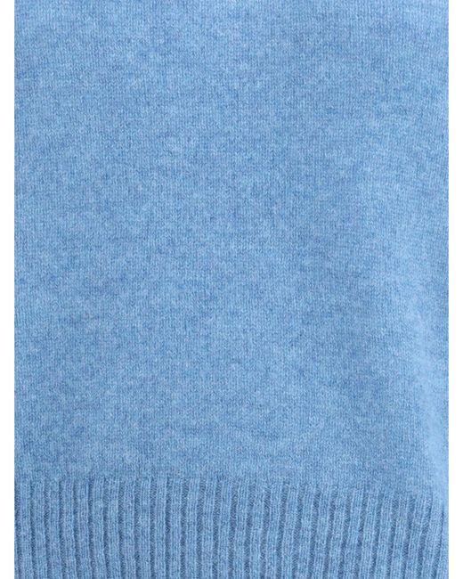 Jersey De Cuello Redondo De Cachemira Marni de color Blue