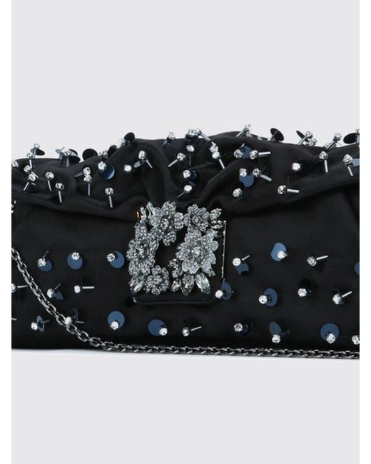 Roger Vivier White Efflorescence Clutch