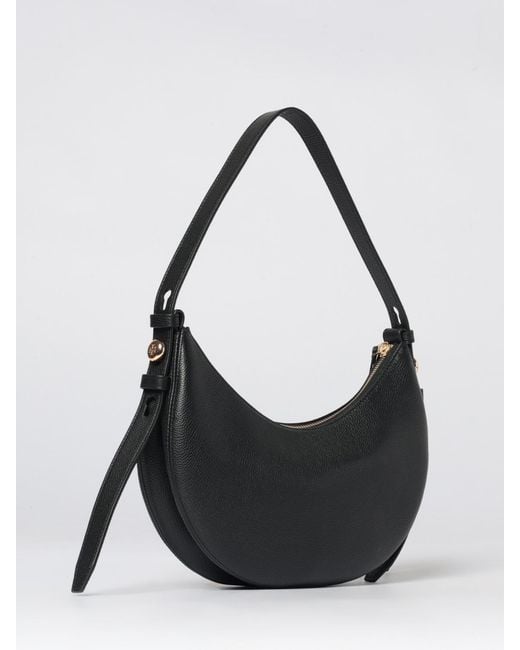 Tory Burch Gray Romy Grained Leather Bag