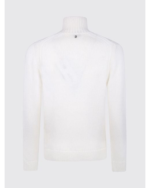 Dondup White Jumper for men
