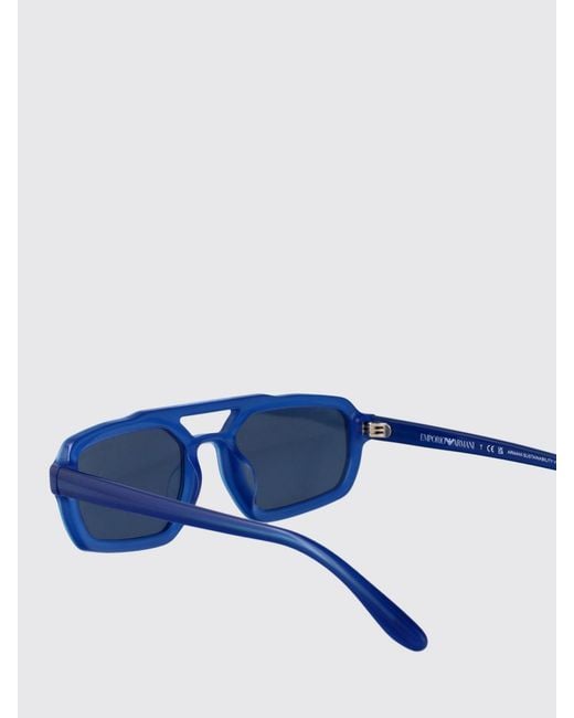 Emporio Armani Blue 0Ea4240U Acetate Sunglasses for men