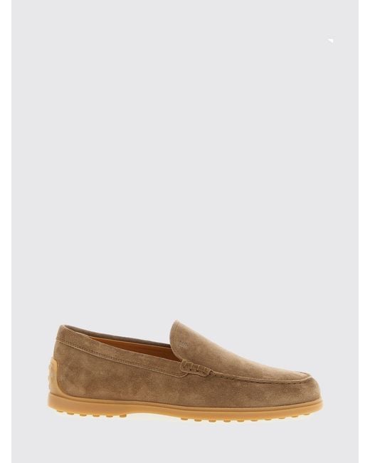 Tod's Brown Suede Loafer for men