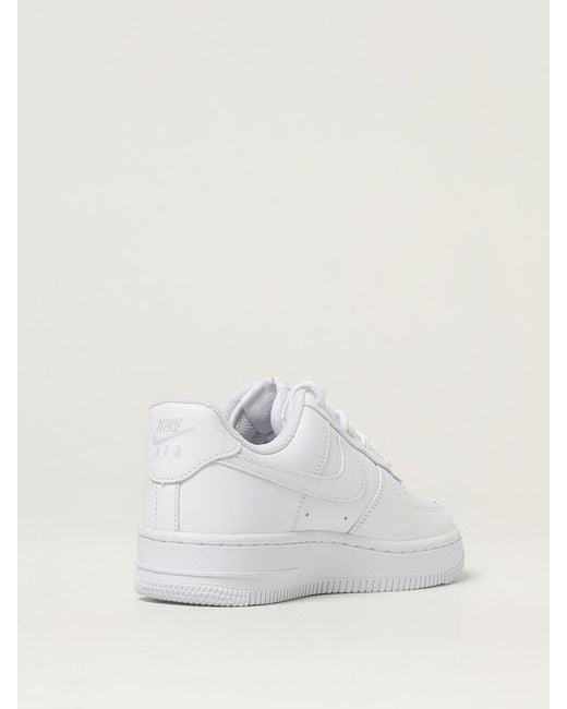 Nike White Air Force 1 Sneakers By