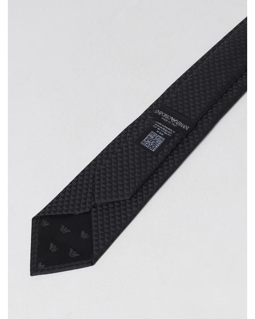 Emporio Armani Black Tie for men