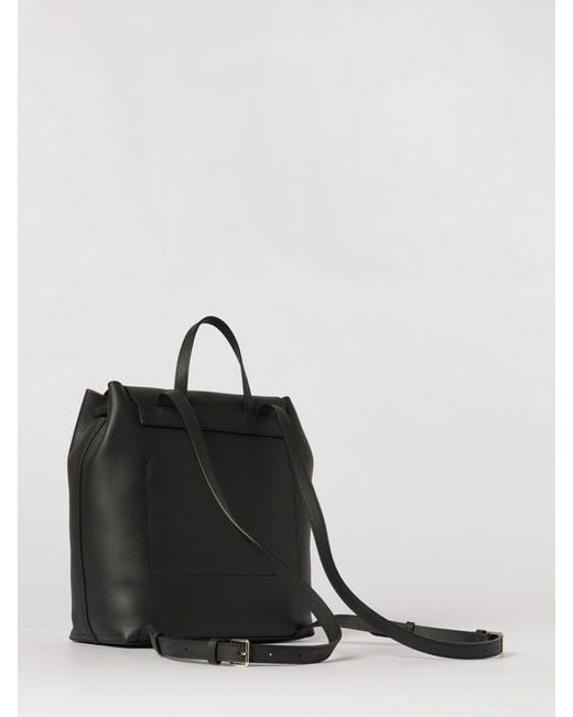 Coccinelle Black Nikla Grained Leather Backpack