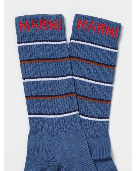 Chaussettes Marni pour homme en coloris Blue