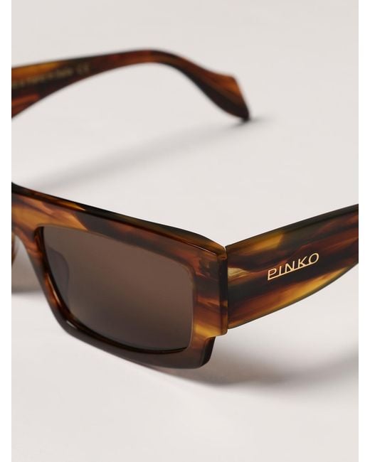 Pinko Brown Occhi Sunglasses Tortoise Shell