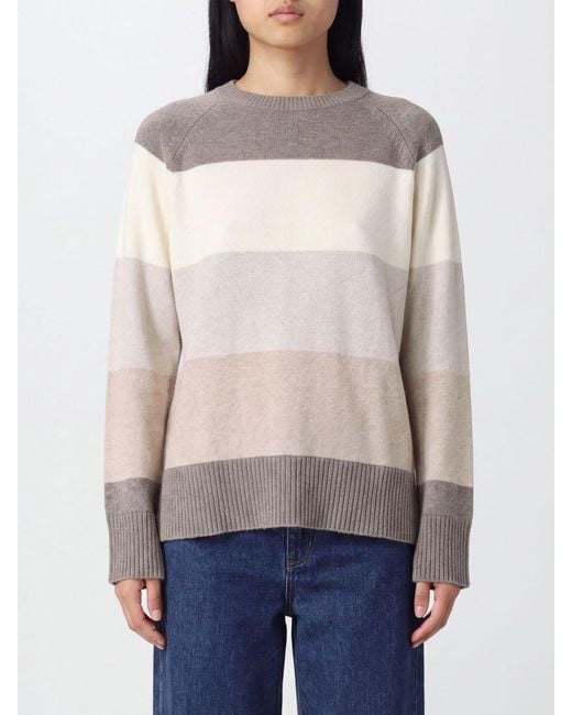 Kangra Blue Relaxed Fit Striped Crewneck Jumper