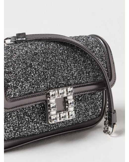Roger Vivier Gray Shoulder Bag