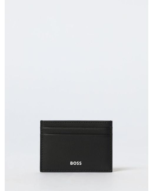 Boss White Wallet for men