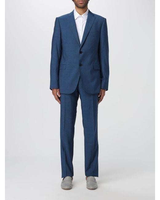 Emporio Armani Blue Suit for men