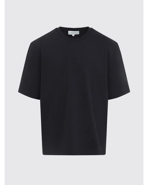 Studio Nicholson Black Basic Cotton T-Shirt for men