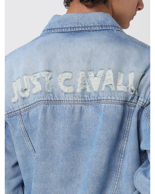 Just Cavalli Blue Blazer for men