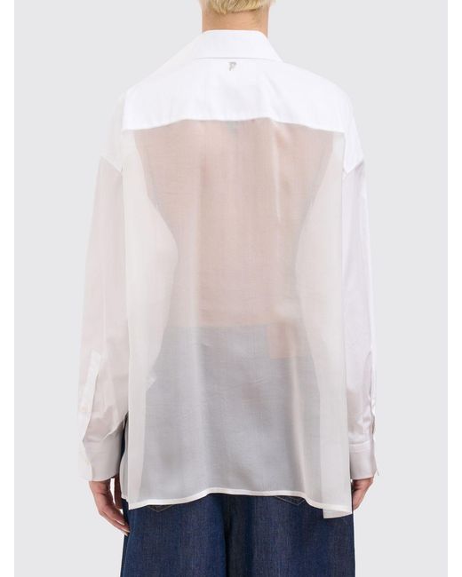 Dondup White Cotton Shirt