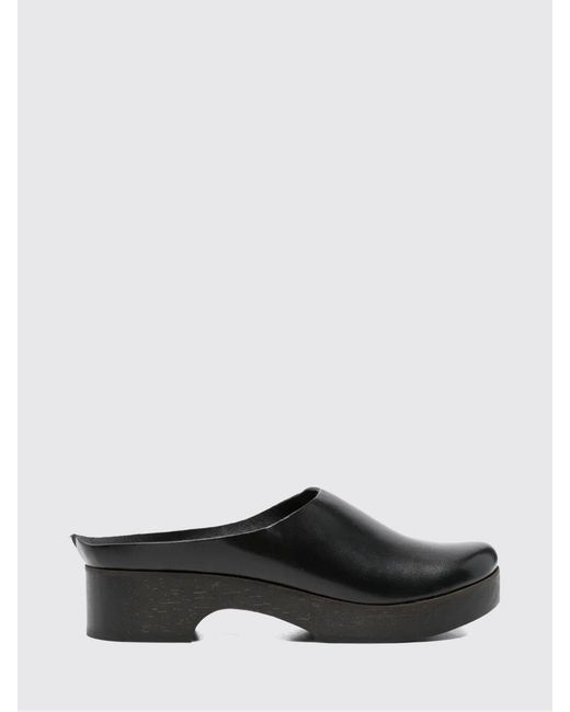 Daniela Gregis White Leather Mules