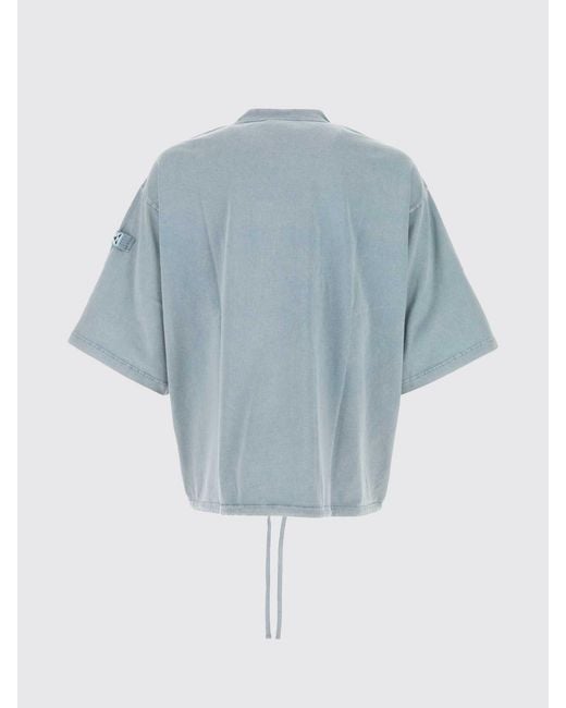 Marni Blue Cotton T-Shirt for men
