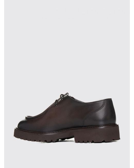 Doucal's Brown Brogue Shoes for men