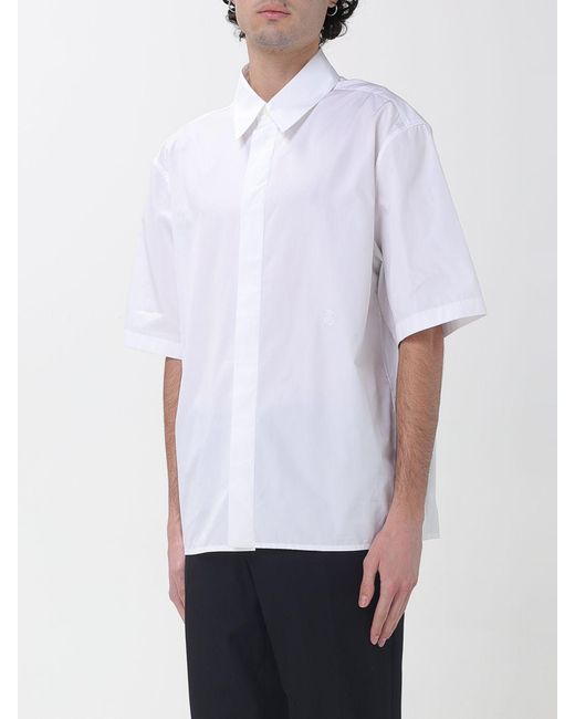 Jil Sander White Cotton Shirt for men