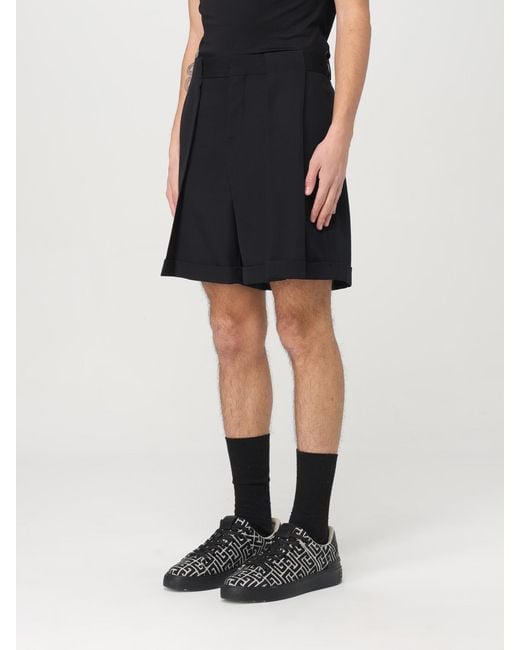 Balmain Black Short for men