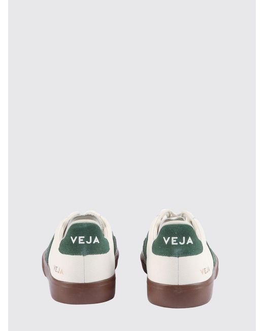 Veja White Campo O.T. Leather Sneakers for men