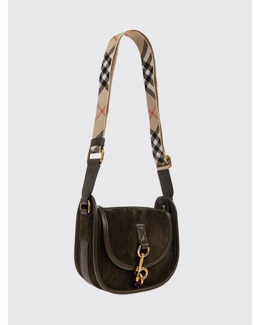 Burberry White Suede Bag