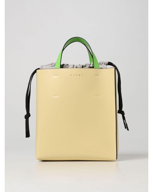 Marni Tote Bags in Cream (Natural) Lyst UK