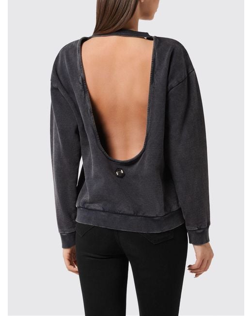 Philipp Plein Gray Sweatshirt