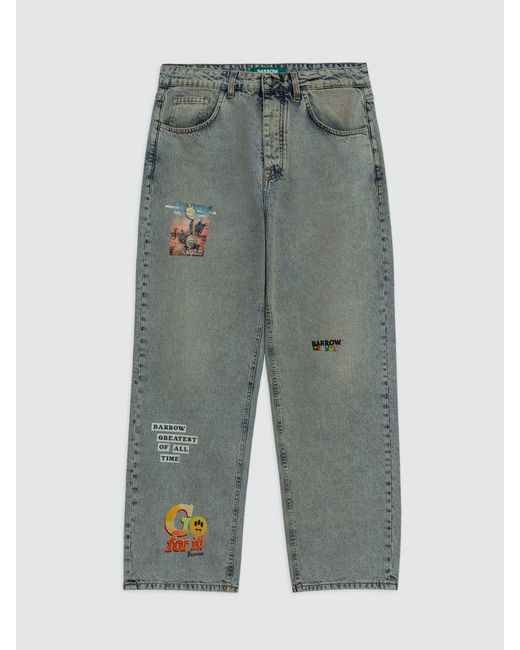 Barrow Blue Pants for men