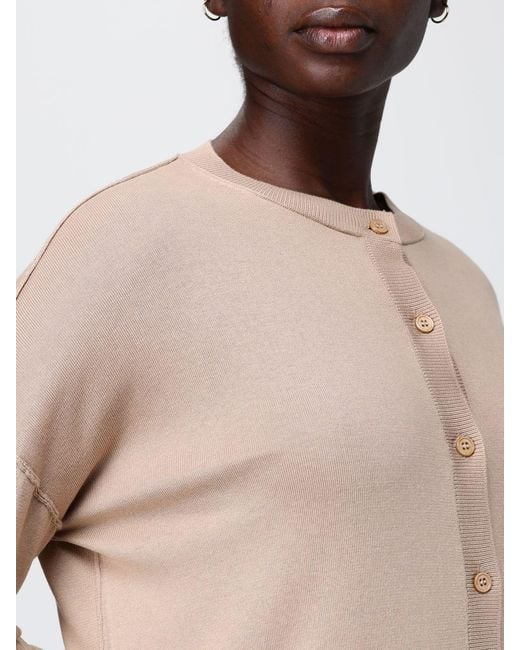 Kangra Natural Basic Silk And Cotton Cardigan