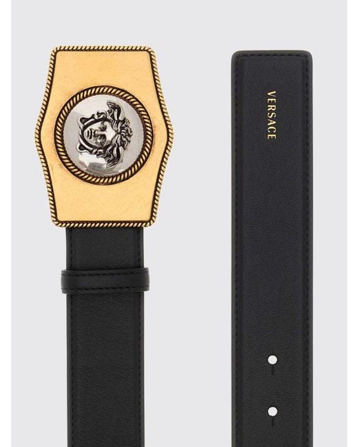 Cintura di Versace in Black da Uomo