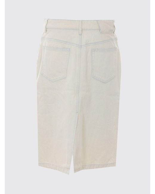 A.P.C. Natural Midi Skirt